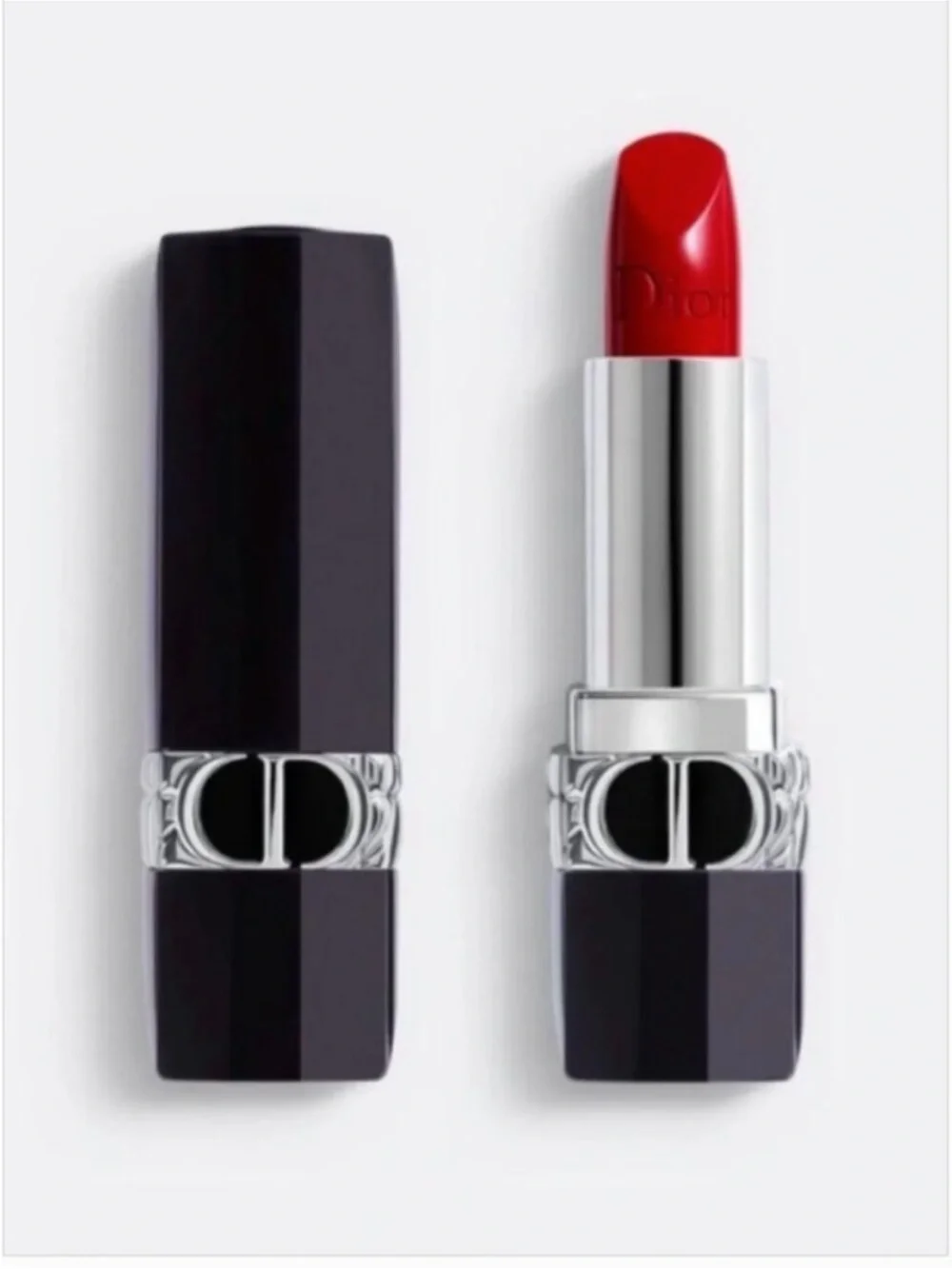 Dior Red Satin Lipstick in Vibrant Rouge